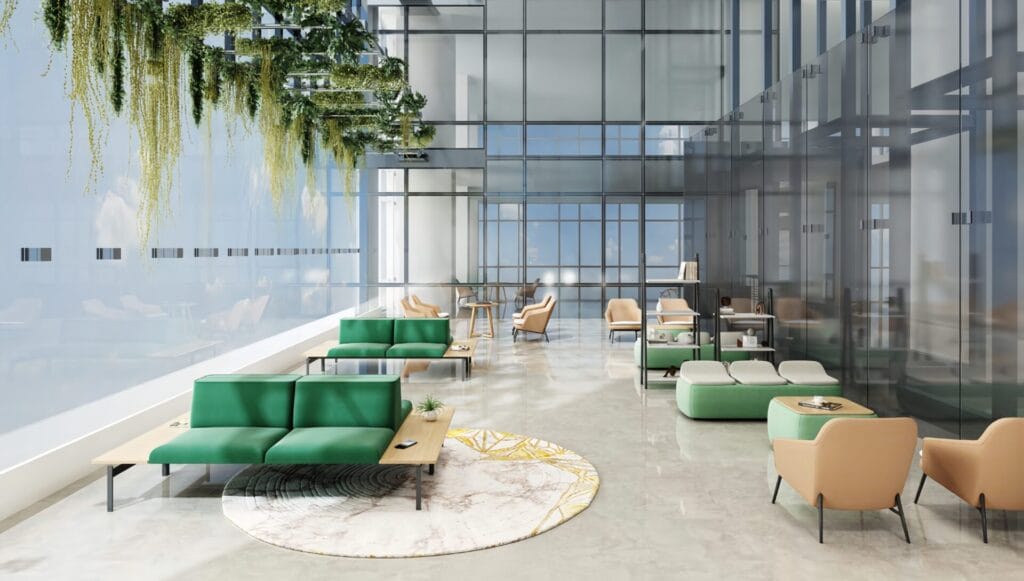 Hongye Furniture Group Co., Ltd | How Sustainable Furniture is Revolutionizing Commercial Spacespubilc lounge area