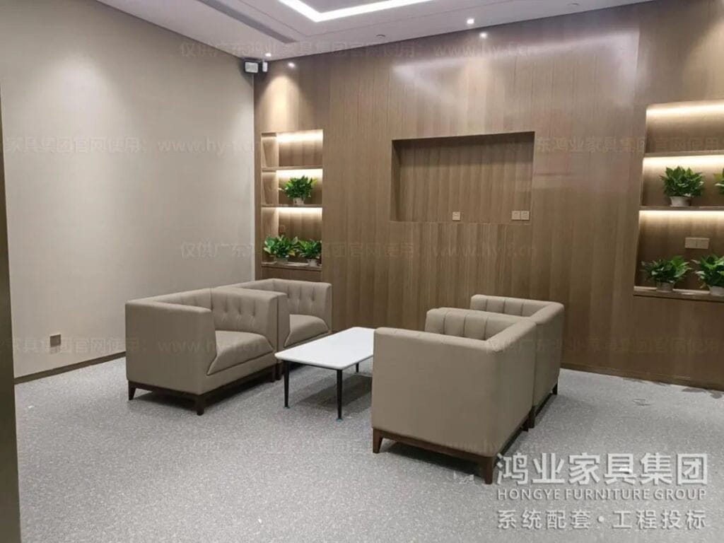 Hongye Furniture Group Co., Ltd | Industrial Bank  | Bank Project by Hongye Furniture微信图片_20250113173904