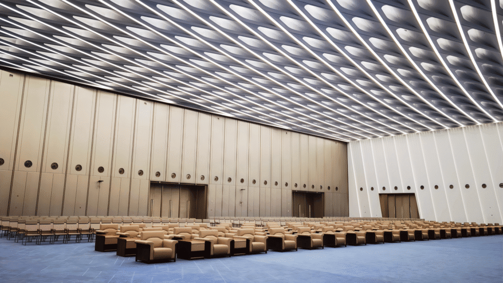 Hongye Furniture Group Co., Ltd | Commercial Furniture Installation | Global Project Management Hongye Furniture Group Co., Ltd | Commercial Furniture Installation | Global Project ManagementMain conference hall venue