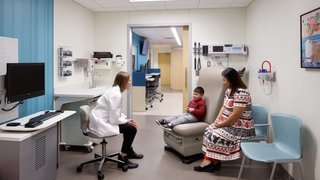 Hongye Furniture Group Co., Ltd | What Is The 1.5-Meter Rule in Healthcare？exam chair in clinic