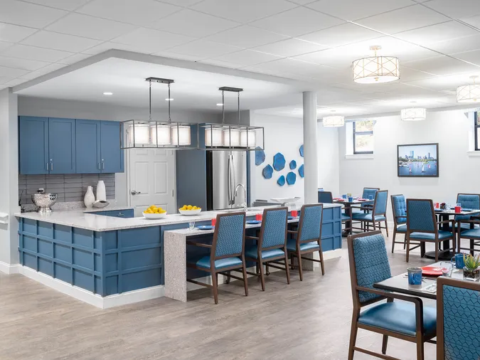 Hongye Furniture Group Co., Ltd | Why Dementia-Friendly Furniture Design Really Matters? Hongye Furniture Group Co., Ltd | Why Dementia-Friendly Furniture Design Really Matters?Blue in dementia facilities