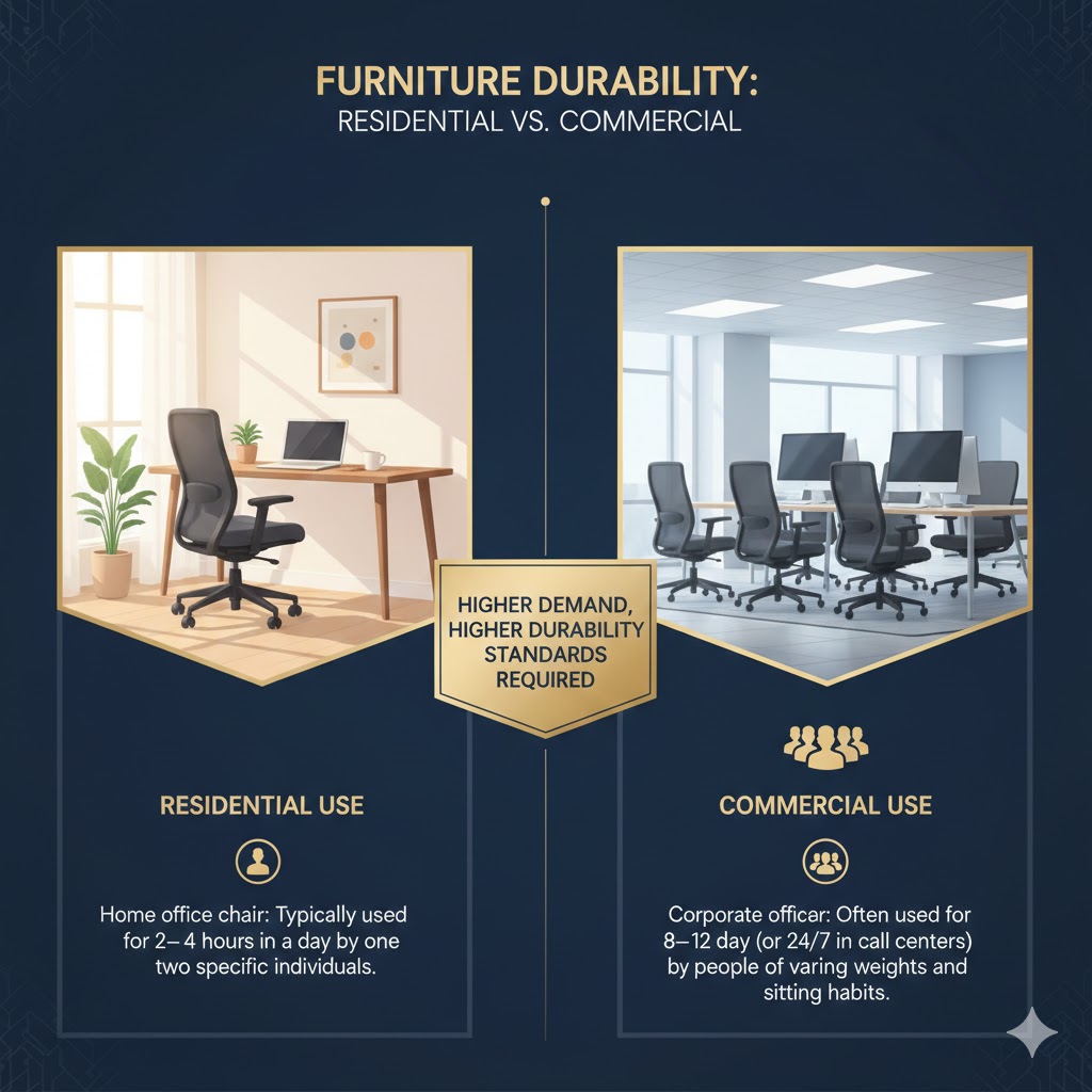 Hongye Furniture Group Co., Ltd | What is BIFMA Testing? Why It Matters for Your Commercial Office Chairs Hongye Furniture Group Co., Ltd | What is BIFMA Testing? Why It Matters for Your Commercial Office ChairsResidential Use vs Commercial Use