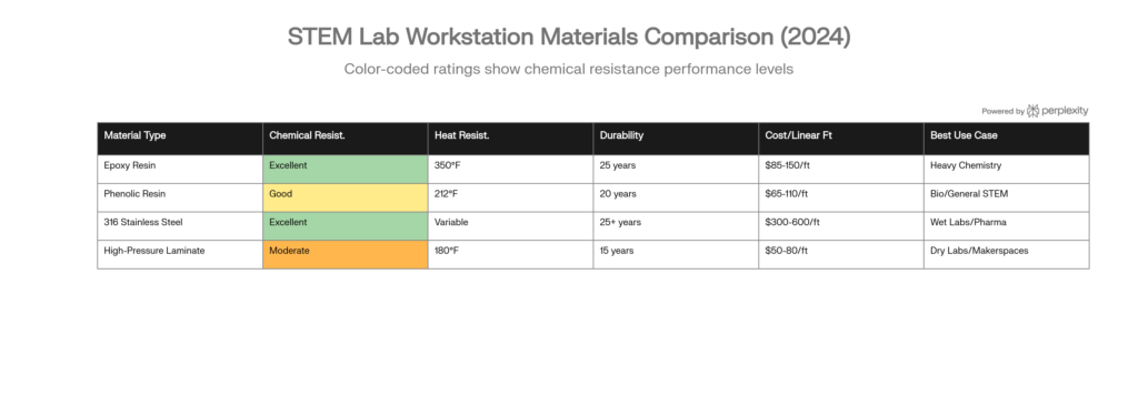 Hongye Furniture Group Co., Ltd | 2026 Modern STEM Lab Design Guide: Costs, Materials, and Strategic Layoutsimage