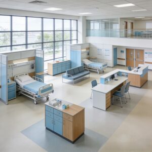 Hospital Patient Bed For Healthcare Furniture