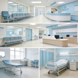 Hospital Front Desk for One-stop Furniture Service