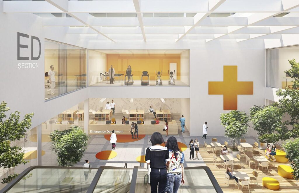 Hongye Furniture Group Co., Ltd | Hospital Renovation Cost Per Room: 2026 Comprehensive Budgeting Guide for Hospital Furniture & EquipmentWoodlands-Healthcare-Campus-Singapore-C-F-Moeller-img-50361-w1400-h907-tD