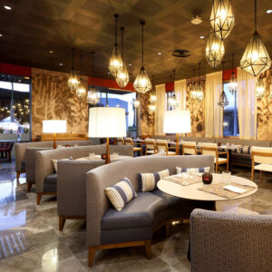 Commercial Dining Booth Seating High-End Hospitality Space Solutions