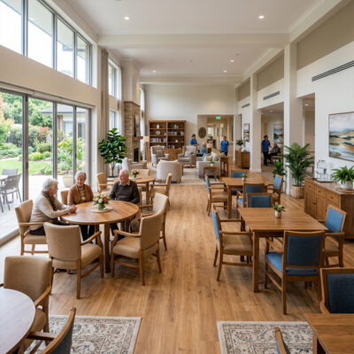 Hongye Furniture Group Co., Ltd | Senior Living Dining Table & Chair Sets Nursing Home Furniture Project Expertnursing home cafeteria furniture