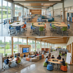 Hongye Furniture Group Co., Ltd | Education Library Furniture Commercial School Book RackModular School Furniture