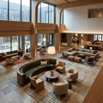 Hongye Furniture Group Co., Ltd | Public Area Furniture Solutions Custom Hospitality Lounge SeatingHospitality Common Area Furniture