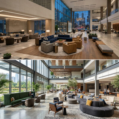 Hongye Furniture Group Co., Ltd | Public Area Furniture Solutions Custom Hospitality Lounge SeatingHotel Lobby Seating
