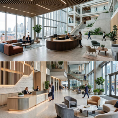 Hongye Furniture Group Co., Ltd | Bespoke Reception Solutions Modern Office Lobby Furniture DesignReception Area Furniture