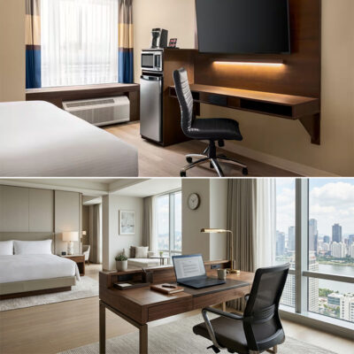Hongye Furniture Group Co., Ltd | Hotel Writing Desk Functional Hospitality Workspaces for SuitesHospitality Workspace Design
