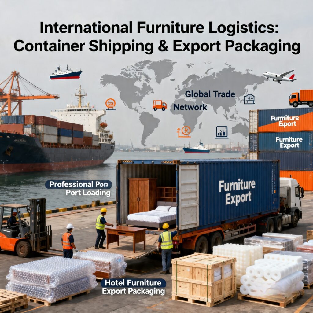 Hongye Furniture Group Co., Ltd | Hotel Furniture Procurement: A Complete Guide for Hospitality Projects | HongyeShipping Options and Considerations