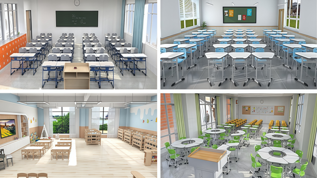 Hongye Furniture Group Co., Ltd | 2026 School Furniture Guide: Durability & Safety Tipsdifferent classroom desk types