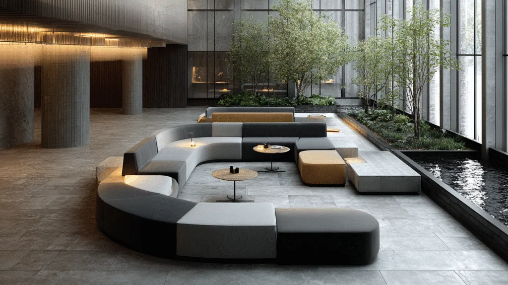 Hongye Furniture Group Co., Ltd | 5 Hospitality Furniture Trends for 2026 | Hongye Furniture NeoCon Preview  modular hotel seating