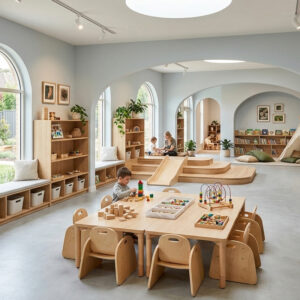 Hongye Furniture Group Co., Ltd | Education Library Furniture Commercial School Book RackMontessori Furniture