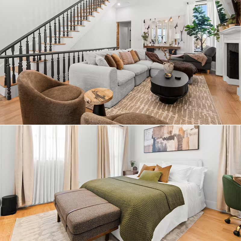 Modern Home Furniture | Cozy Nordic Living Room & Bedroom Designs