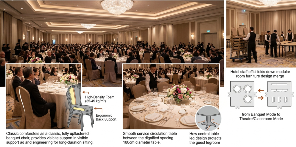 Hongye Furniture Group Co., Ltd | Designing Hospitality and Conference Spaces Capable of Hosting World-Class DignitariesBallroom Furniture
