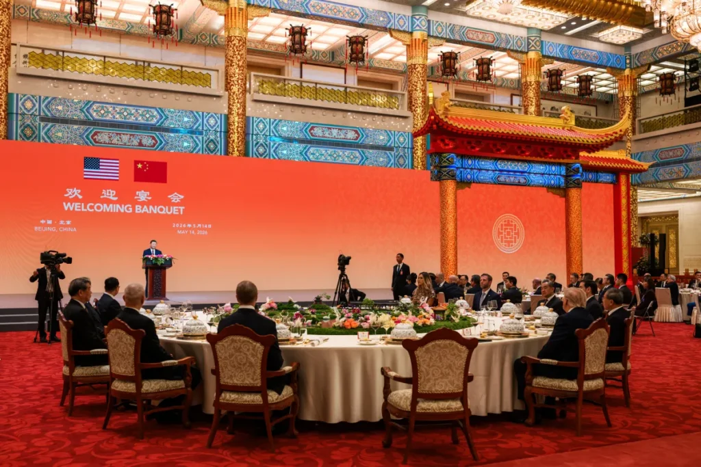 Hongye Furniture Group Co., Ltd | Designing Hospitality and Conference Spaces Capable of Hosting World-Class DignitariesTrump attends a State Banquet