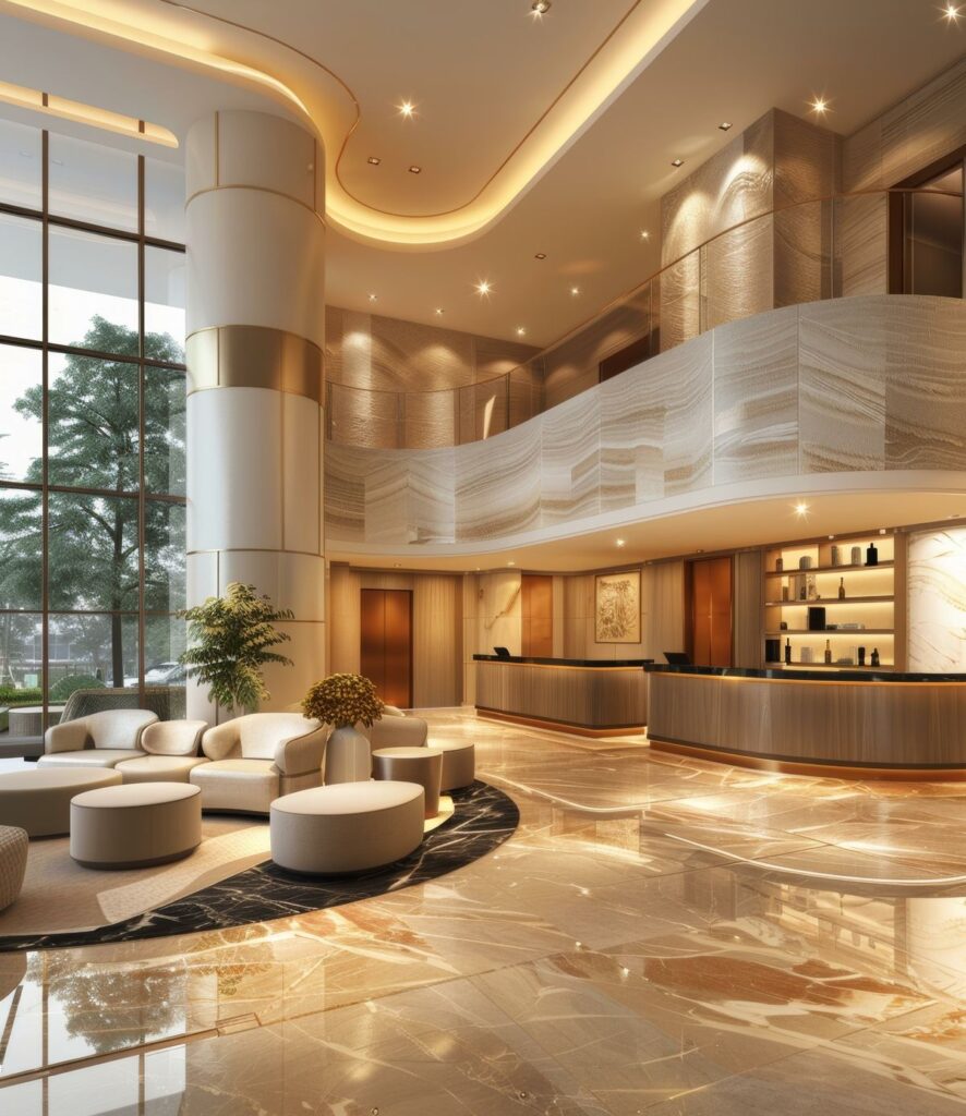 Hongye Furniture Group Co., Ltd | Hotel Lobby Furniture Design: Creating Memorable First Impressions with Durable MaterialsHotel Lobby Interior Design