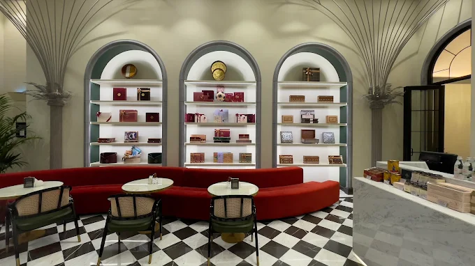 Hongye Furniture Group Co., Ltd | Qinwan Café | Restaurant Project Solution By Hongye FurnitureQinwan restaurant (2)