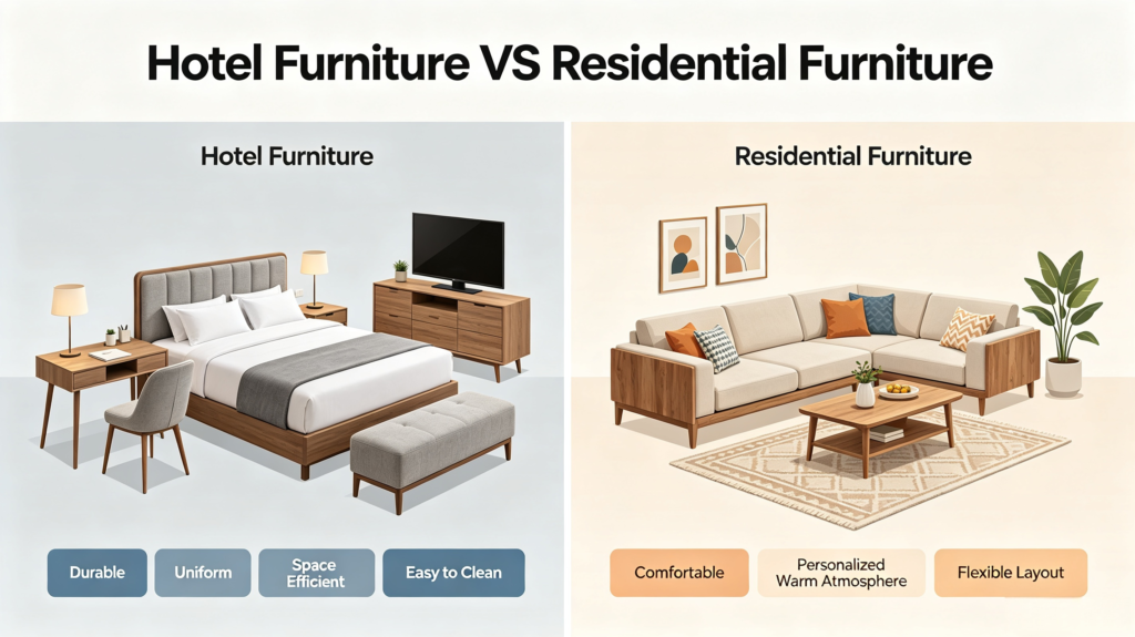 Hongye Furniture Group Co., Ltd | Commercial Furniture Warranty Guide: 5-Year Coverage for Hotelshotel furniture Differs from Residential furniture