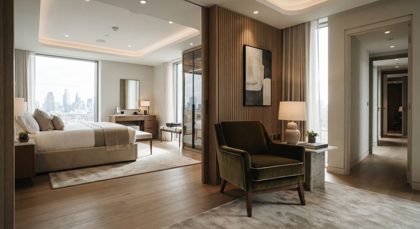 Luxury Green Hospitality Accent Chair