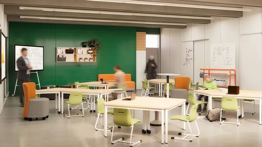 Hongye Furniture Group Co., Ltd | What Is EN 1729? School Furniture Sizing and Safety StandardsSchool Classroom Desks_副本
